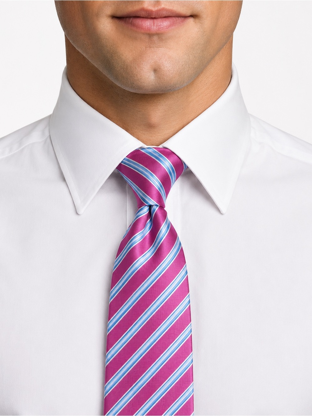Michael Kors purple tie